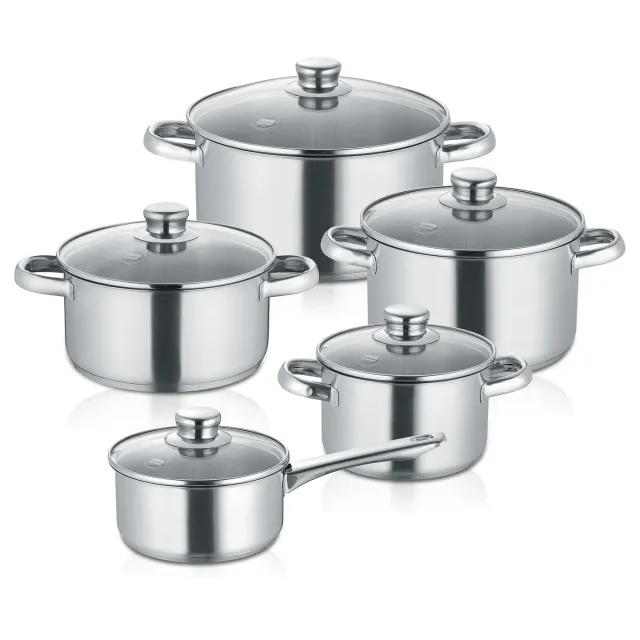 Berndes New Roma kastrullset rostfritt 4-delar grytor