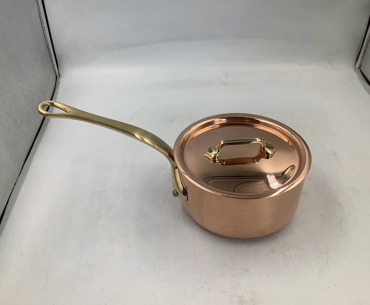 Mauviel M'Héritage M200B kastrull koppar 1,1 l begagnad
