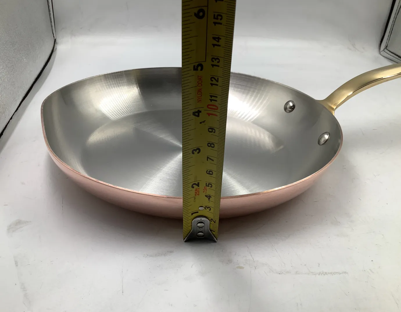 Mauviel M Heritage M200B stekpanna 26 cm koppar