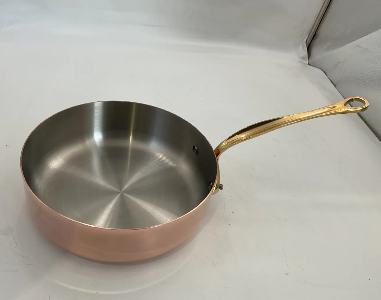Mauviel M'Heritage M'150 B trakterpanna med lock 3,1 l koppar