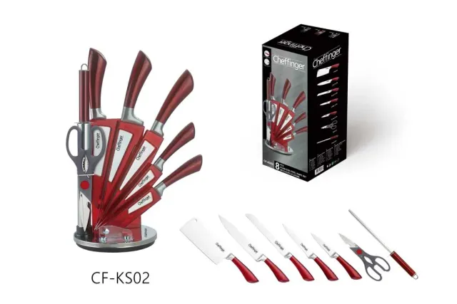 Cheffinger CF-KS02 knivset skärpta