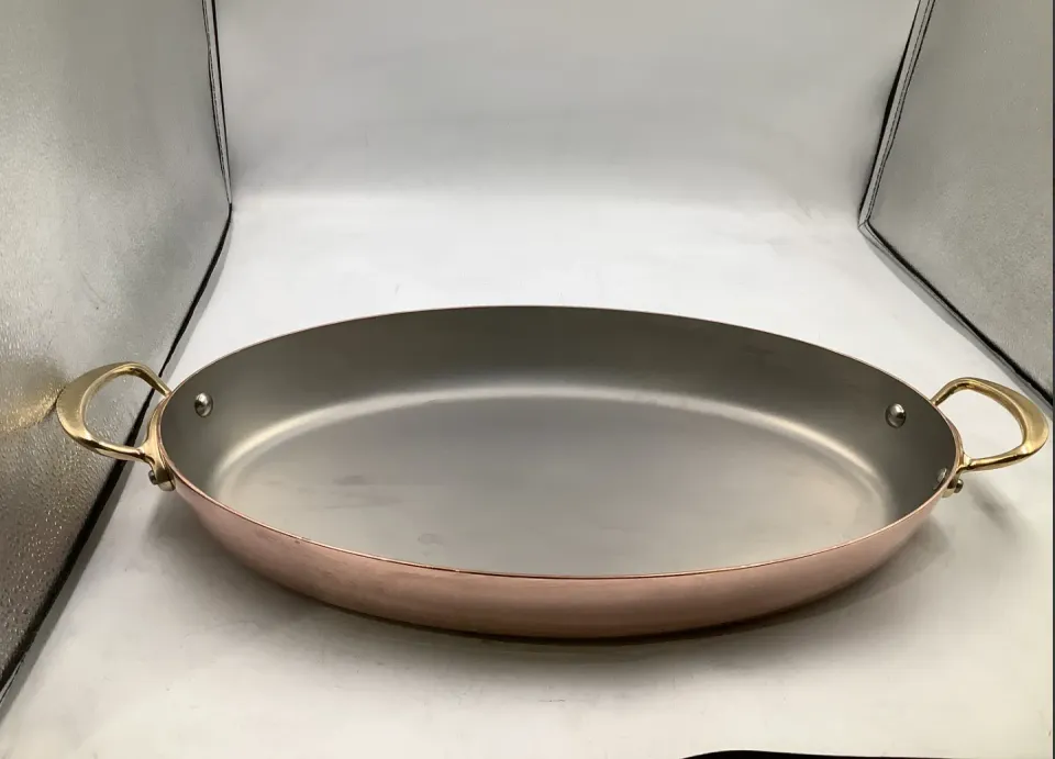 Mauviel M'Minis såskastrull koppar 7 cm stålhandtag mini
