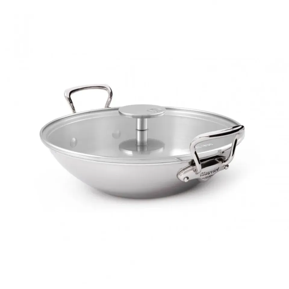 Mauviel M'Cook 5-Ply wok 32 cm rostfri induktion