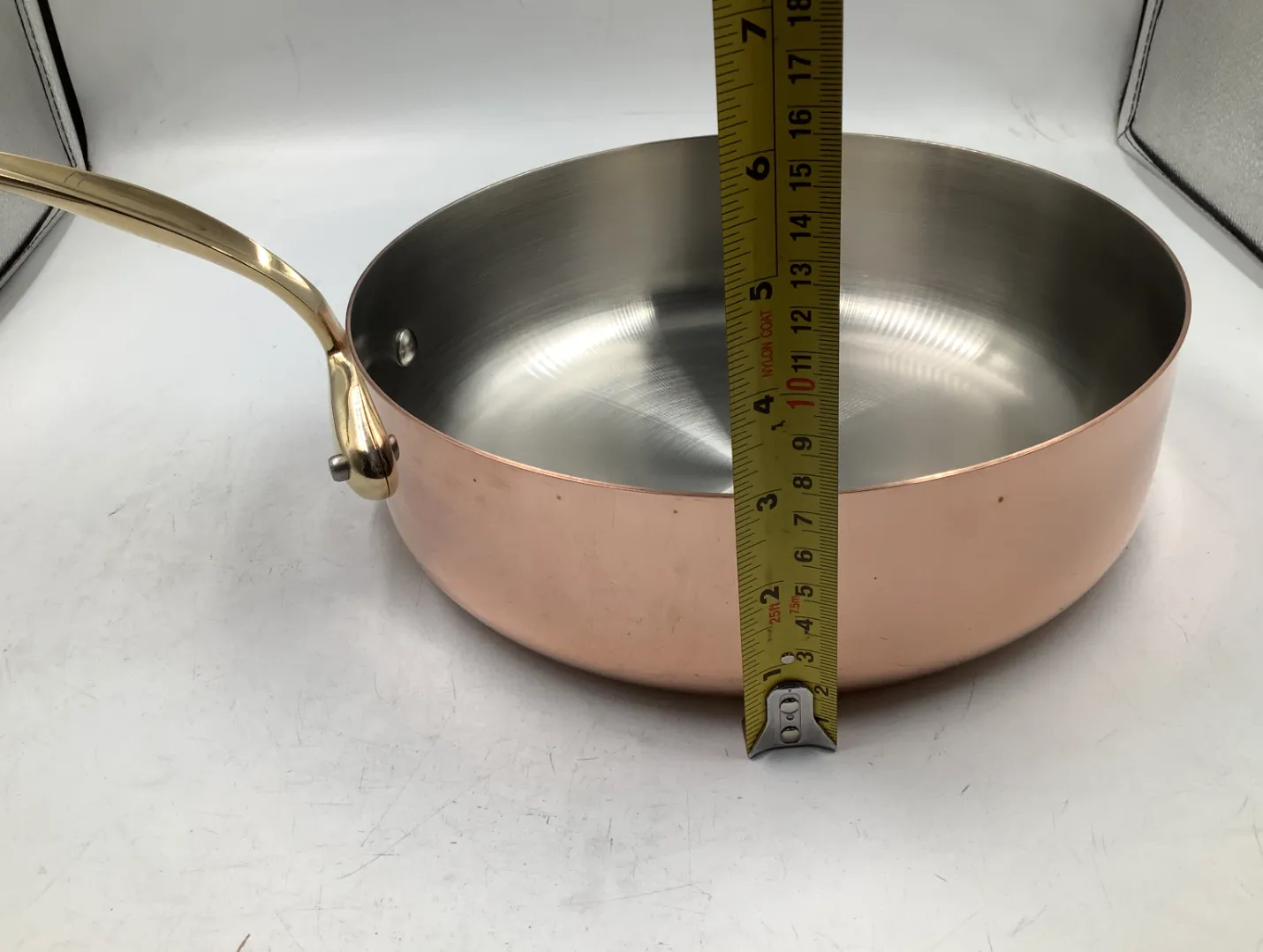 Mauviel M'Heritage M'150 B sauteuse 3,1 liter mässing