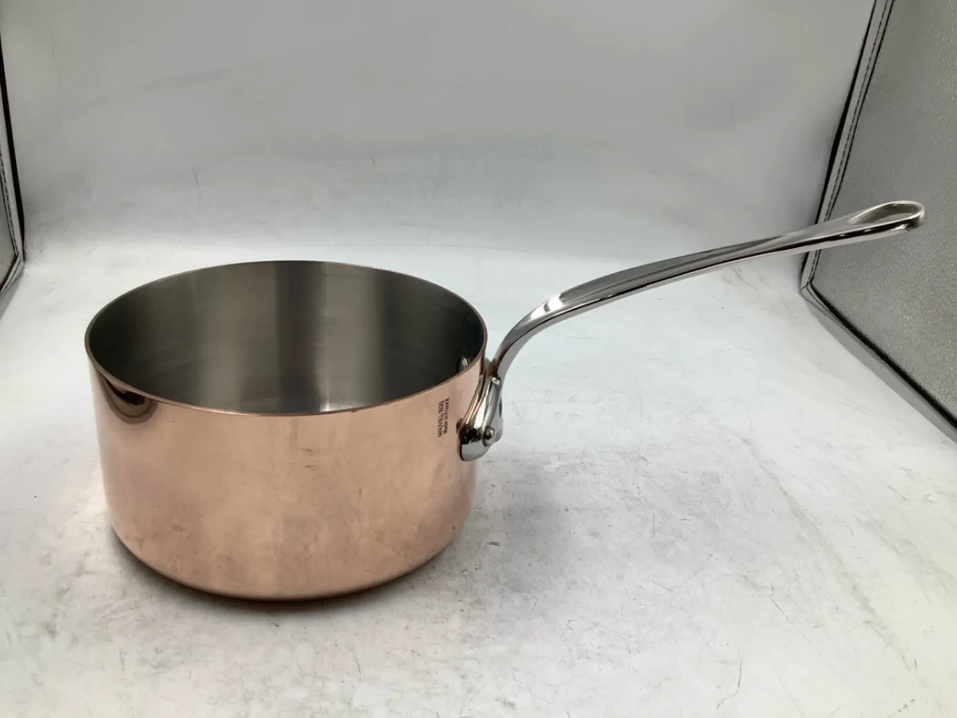 Mauviel M'Heritage M'150S kopparkastrull 1,8L lock