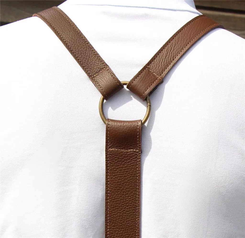Scanpan läderförkläde one size oxläder