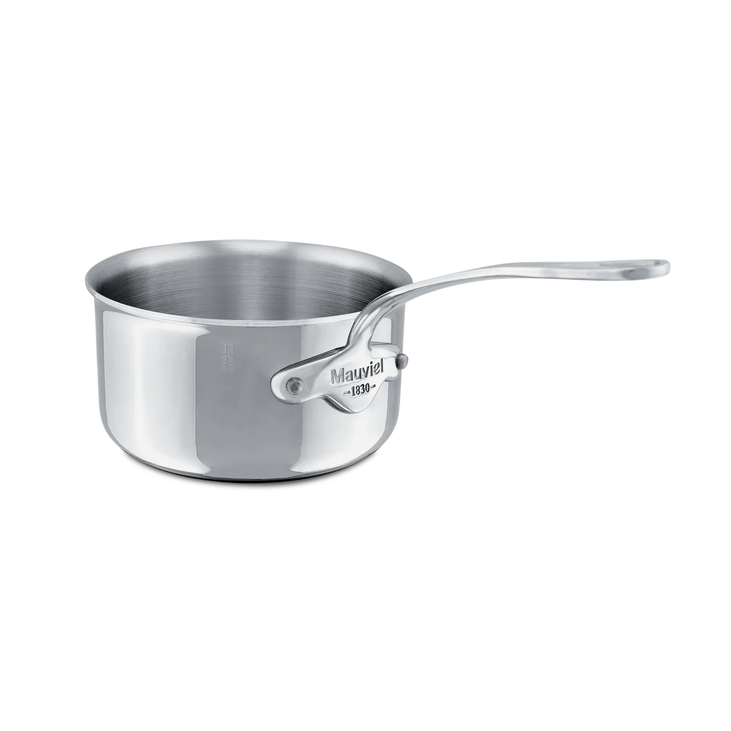 Mauviel M'Cook kastrull 1,2 qt rostfritt 5-ply
