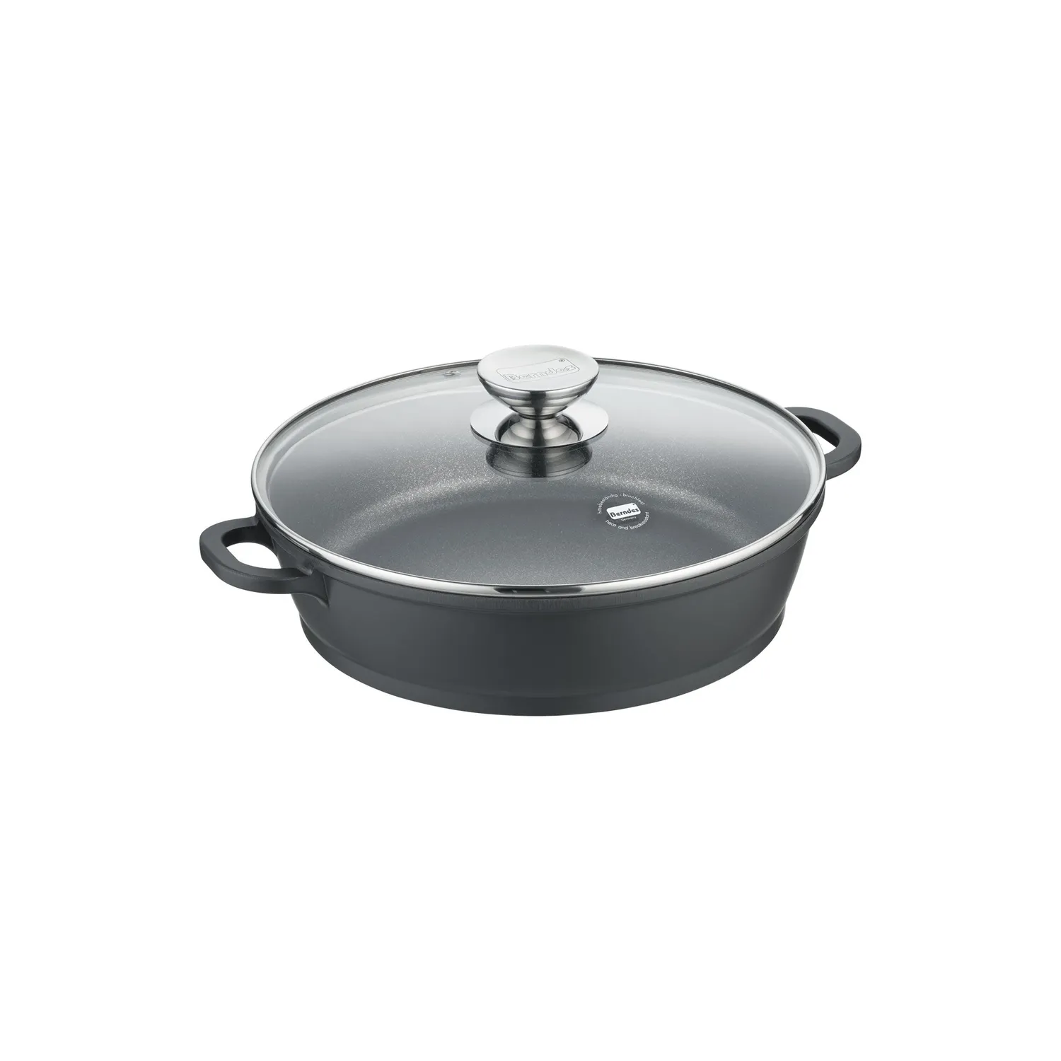 Berndes Vario Click serveringspanna 28 cm med lock non-stick