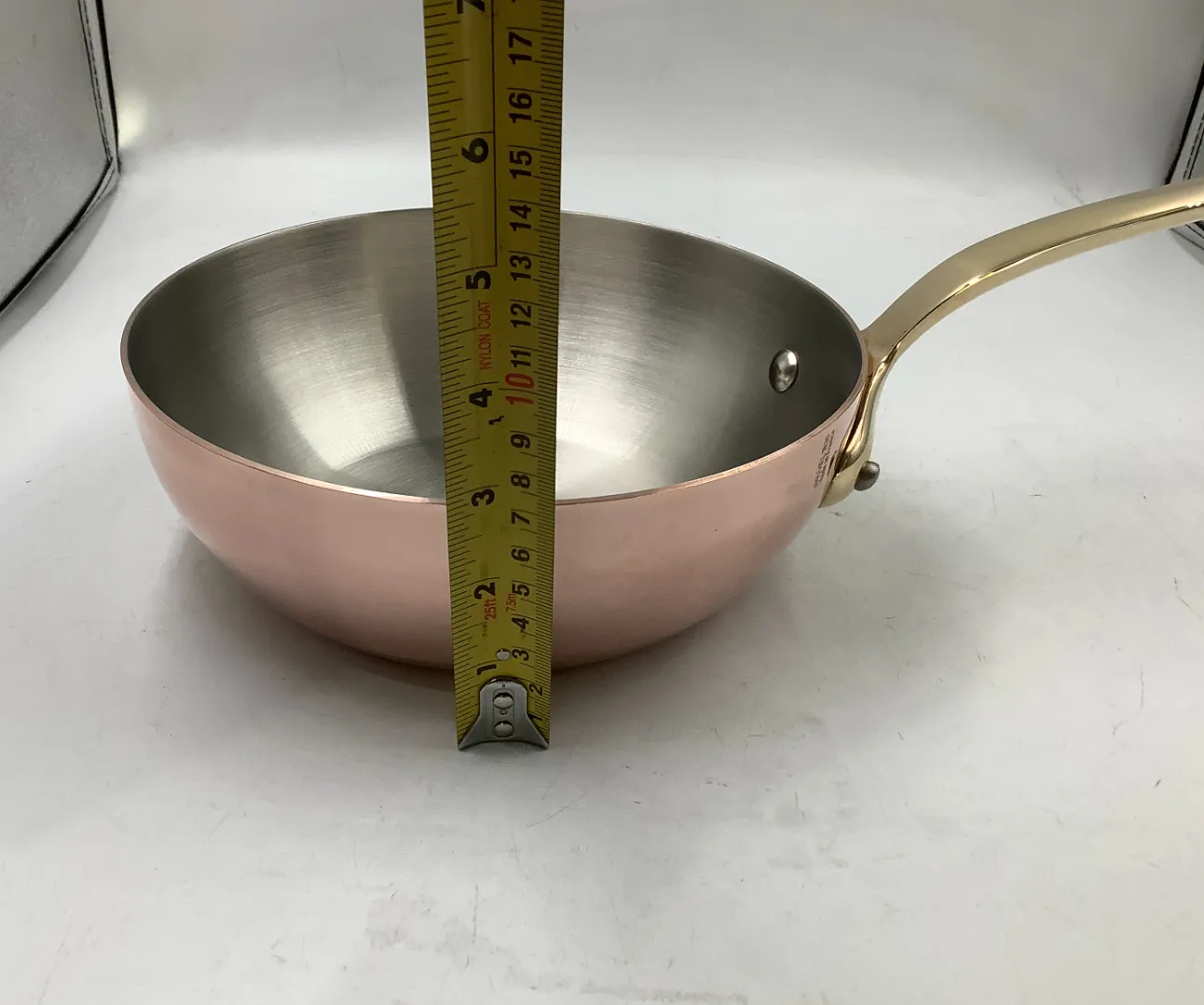 Mauviel M'Héritage M200 B sauteuse koppar 2L box