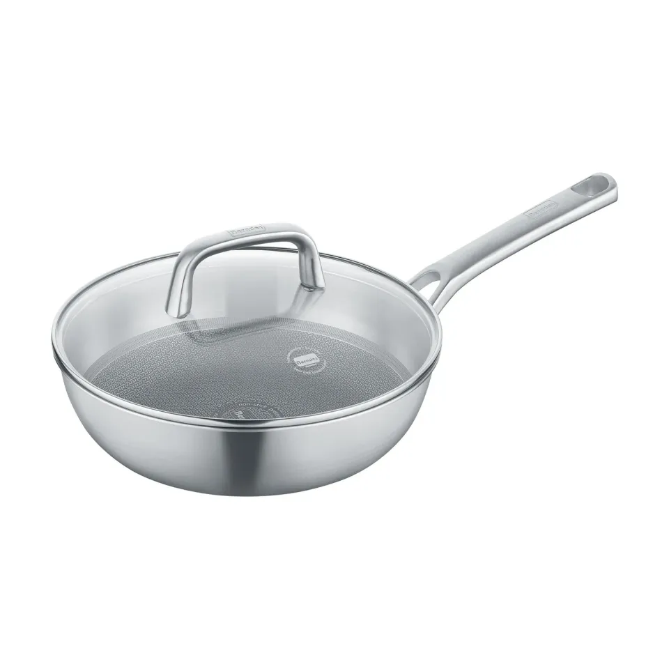 Berndes Tricion Resist wok 26 cm med glaslock PFAS-fri