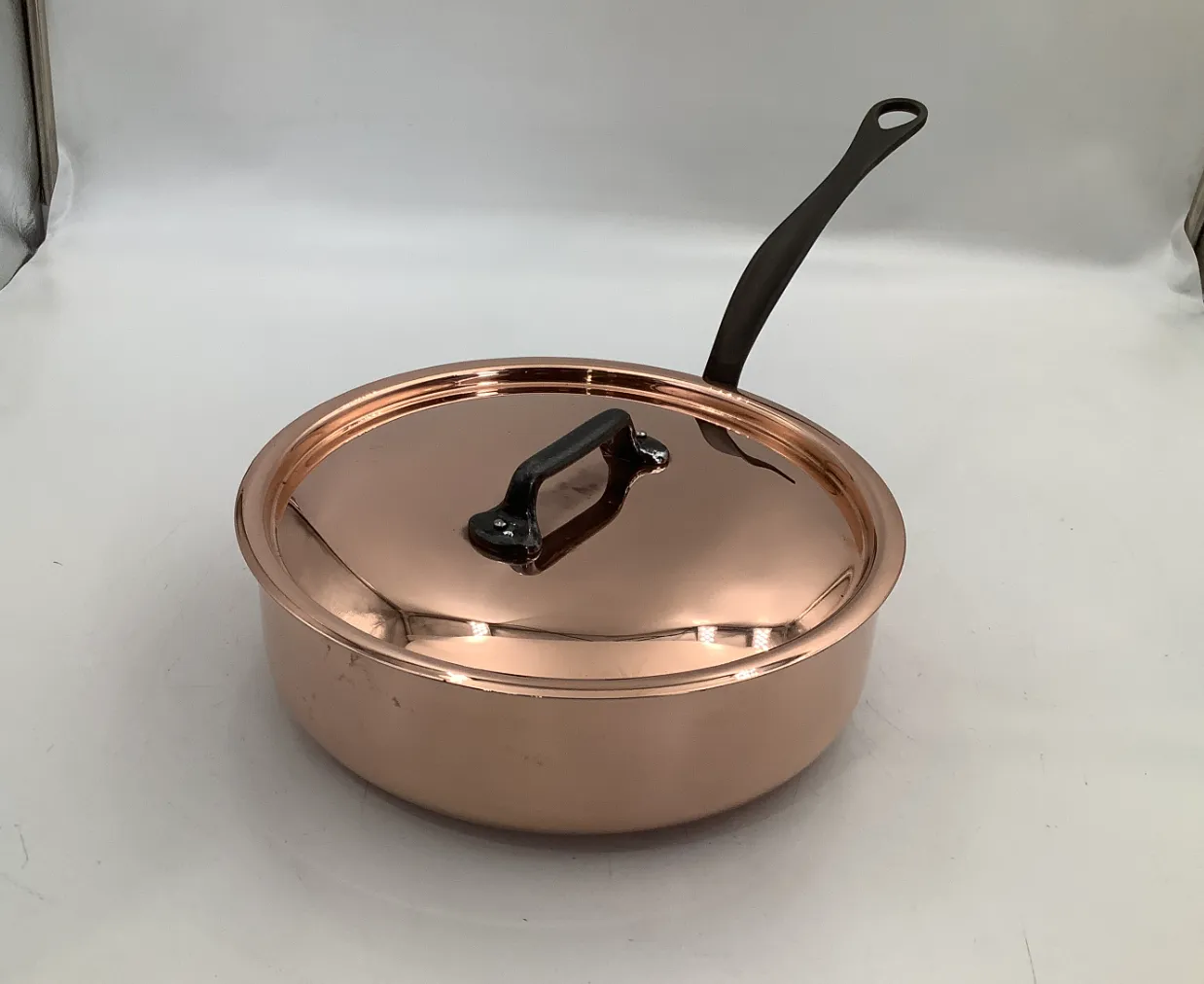 Mauviel M'Heritage 150 CI traktörpanna koppar 24 cm