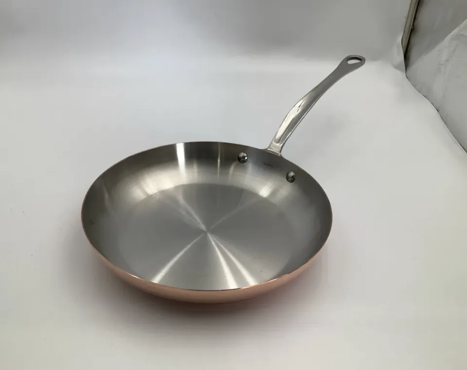 Mauviel M'Héritage M'150 S stekpanna 26 cm koppar box 16