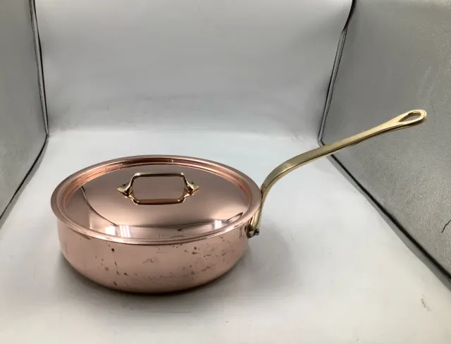 Mauviel M'Heritage M'200 B sautépanna 3,3 Qt mässing