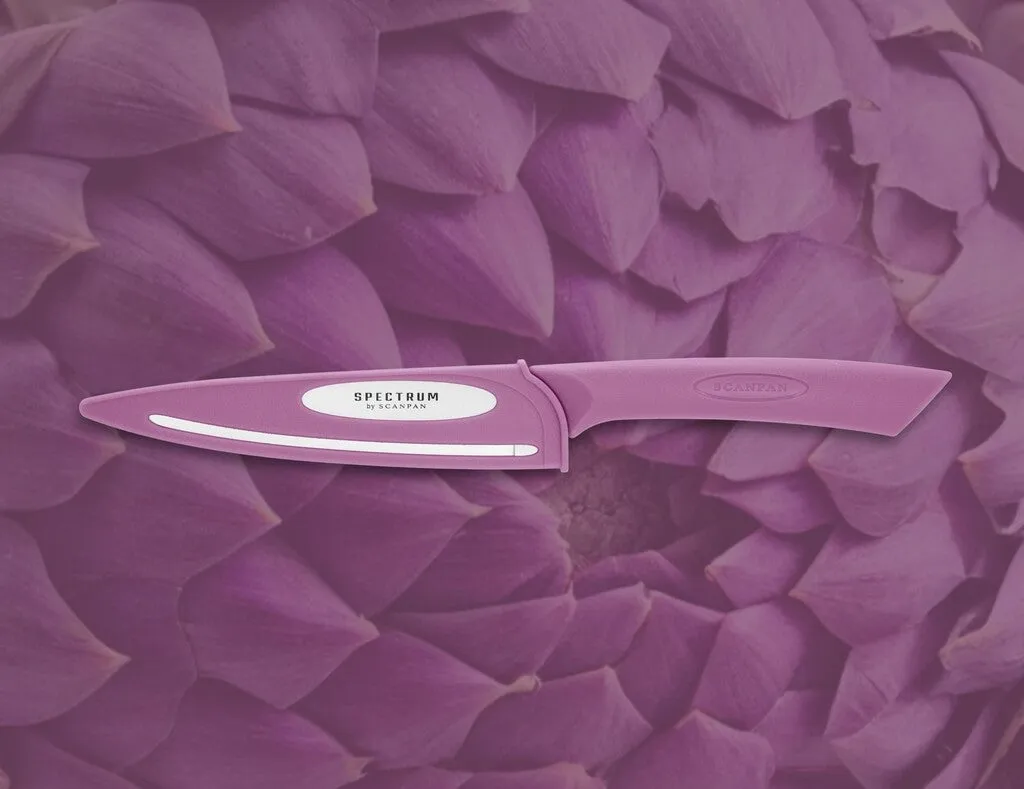 Scanpan Spectrum universalkniv svart med bladskydd