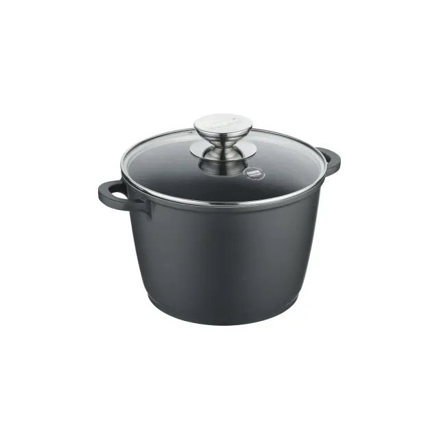 Berndes Vario Click gryta 24 cm med glaslock