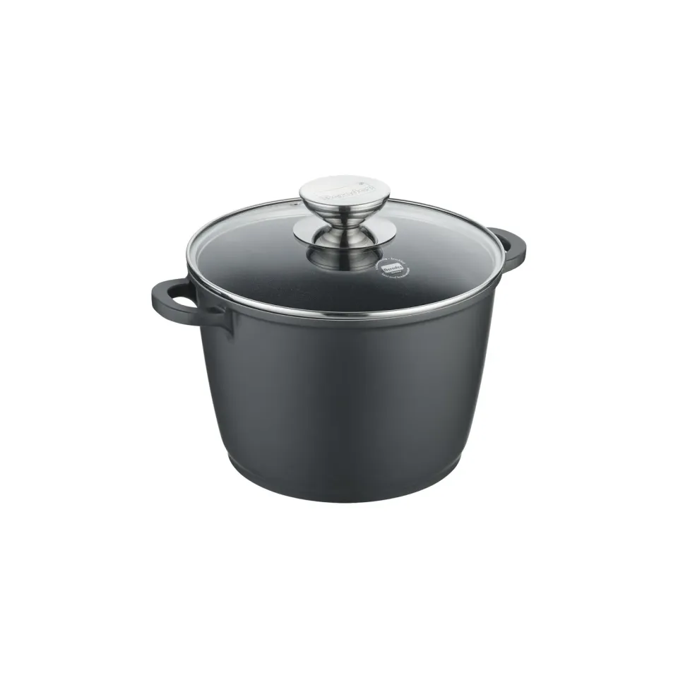 Berndes Vario Click gryta 24 cm med glaslock