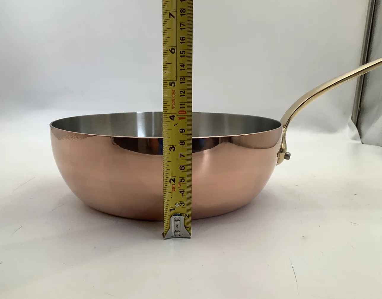 Mauviel M'Héritage M'200 B sauteuse 3,4 l mässing open box 3