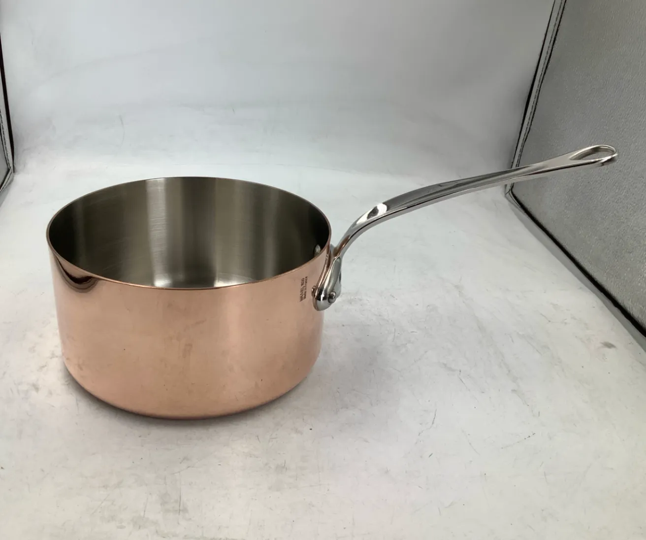 Mauviel M'Heritage M'150 S kastrull 2,6 liter koppar