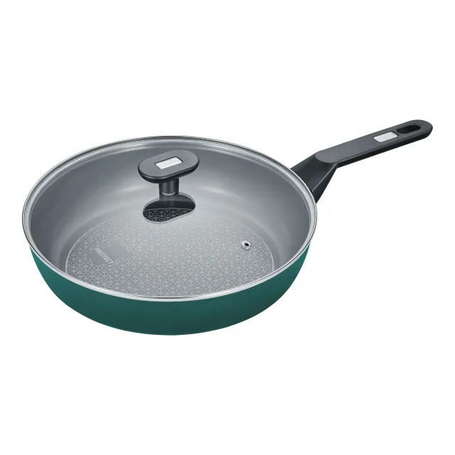 Berndes Eco Recycle+ traktörpanna 28 cm grön glaslock