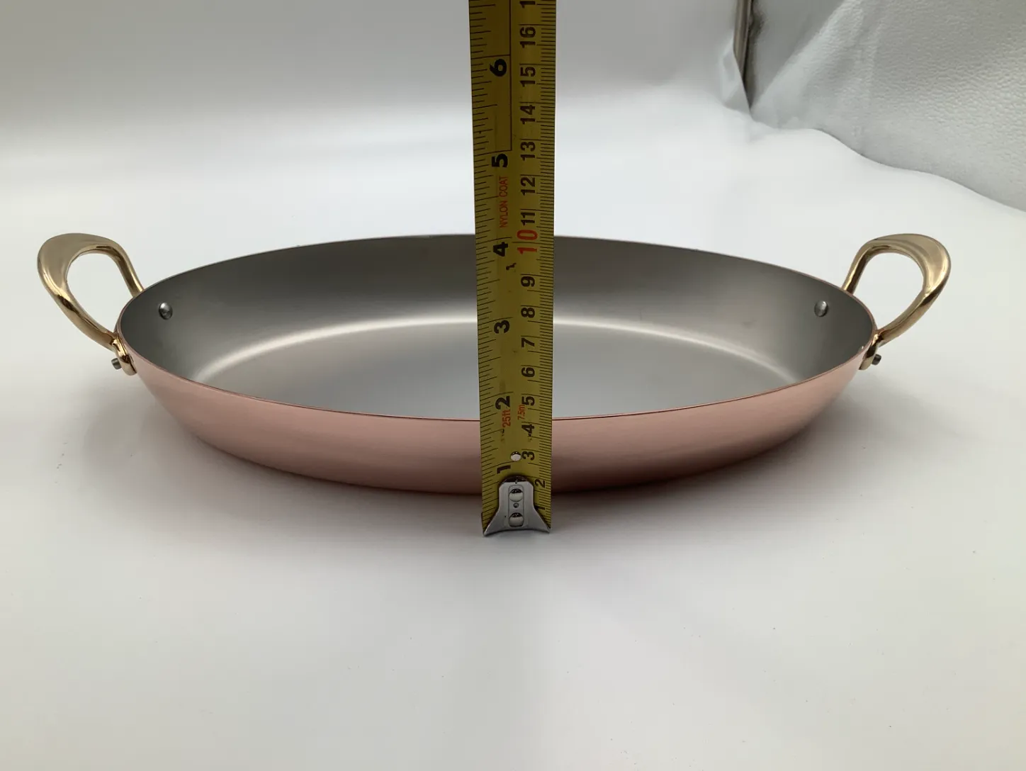 Mauviel M'Heritage M150B gratängform koppar oval 30 cm