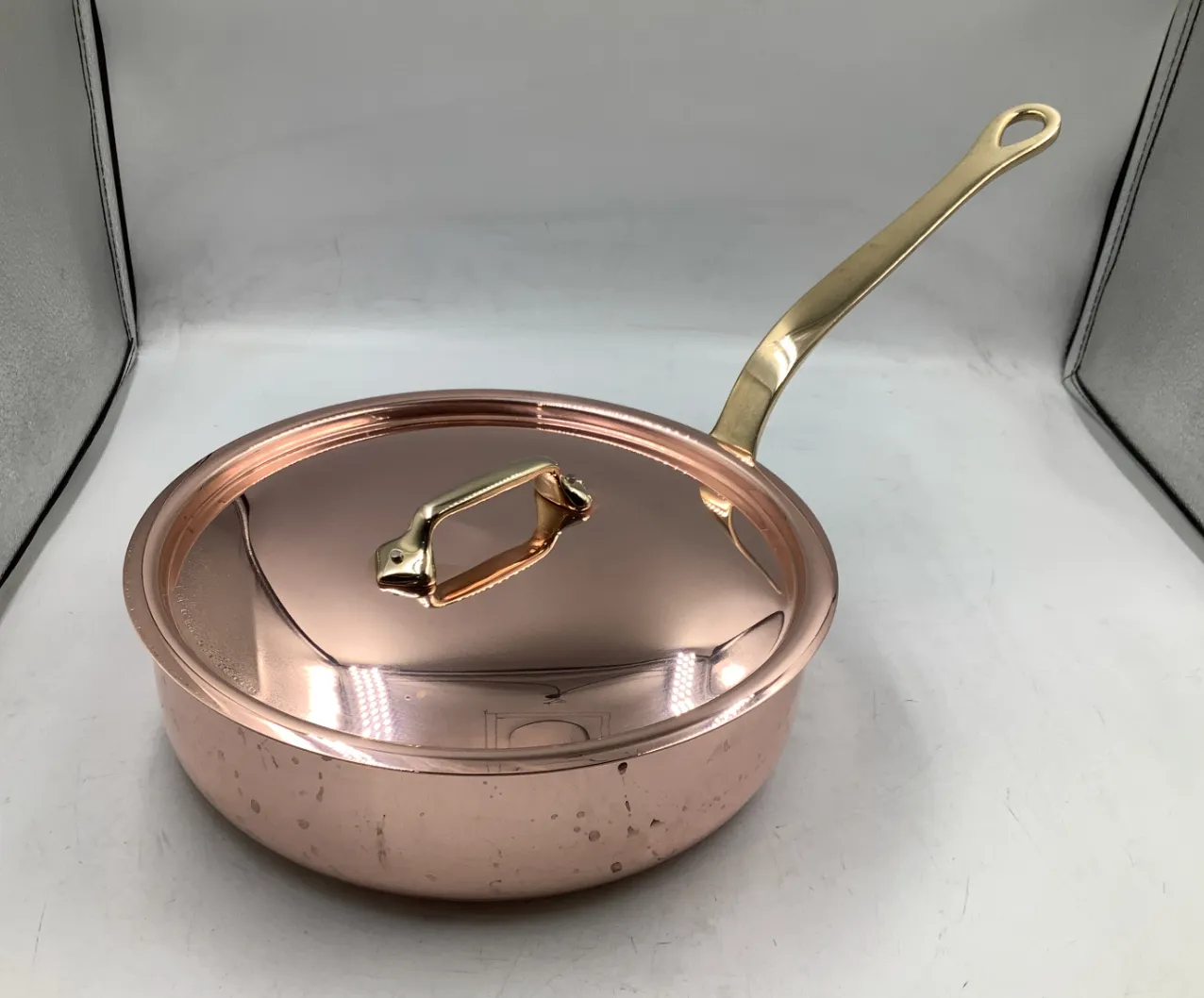 Mauviel M'Heritage M'200 B sautépanna 3,3 Qt mässing