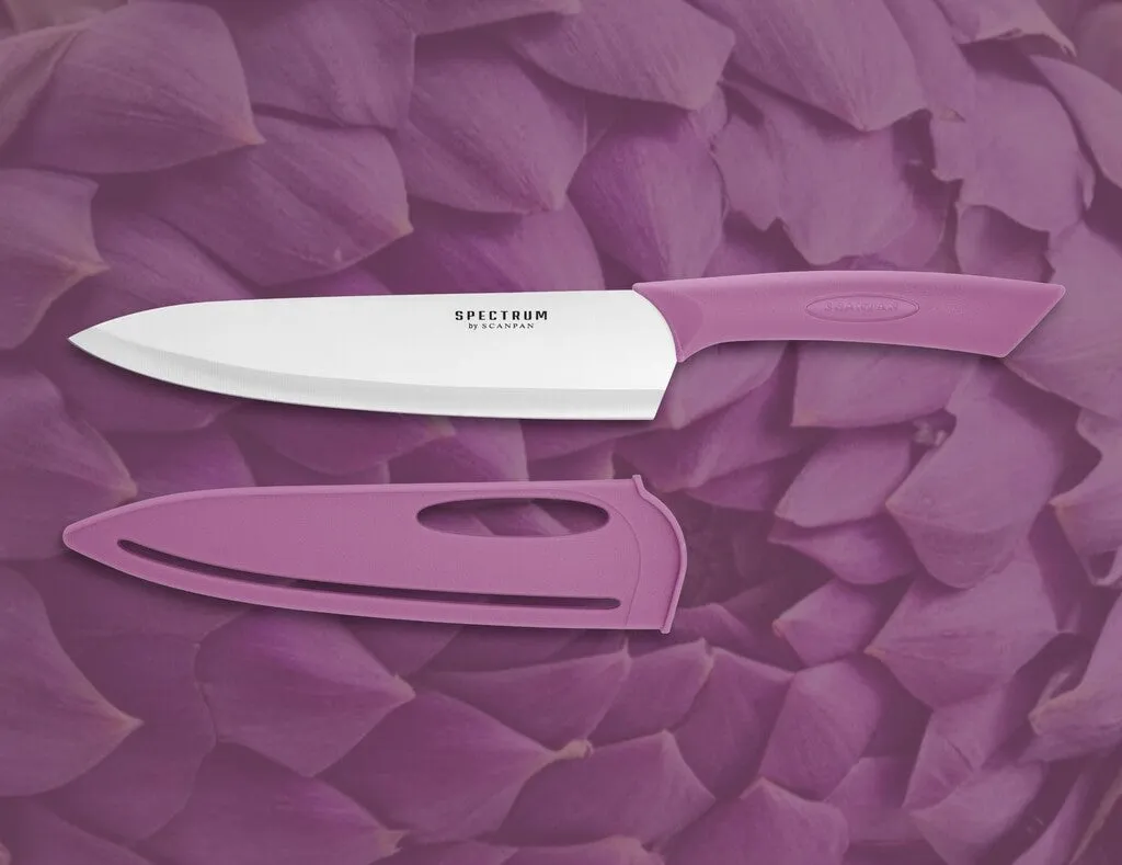 Scanpan Spectrum kockkniv svart halkfritt grepp