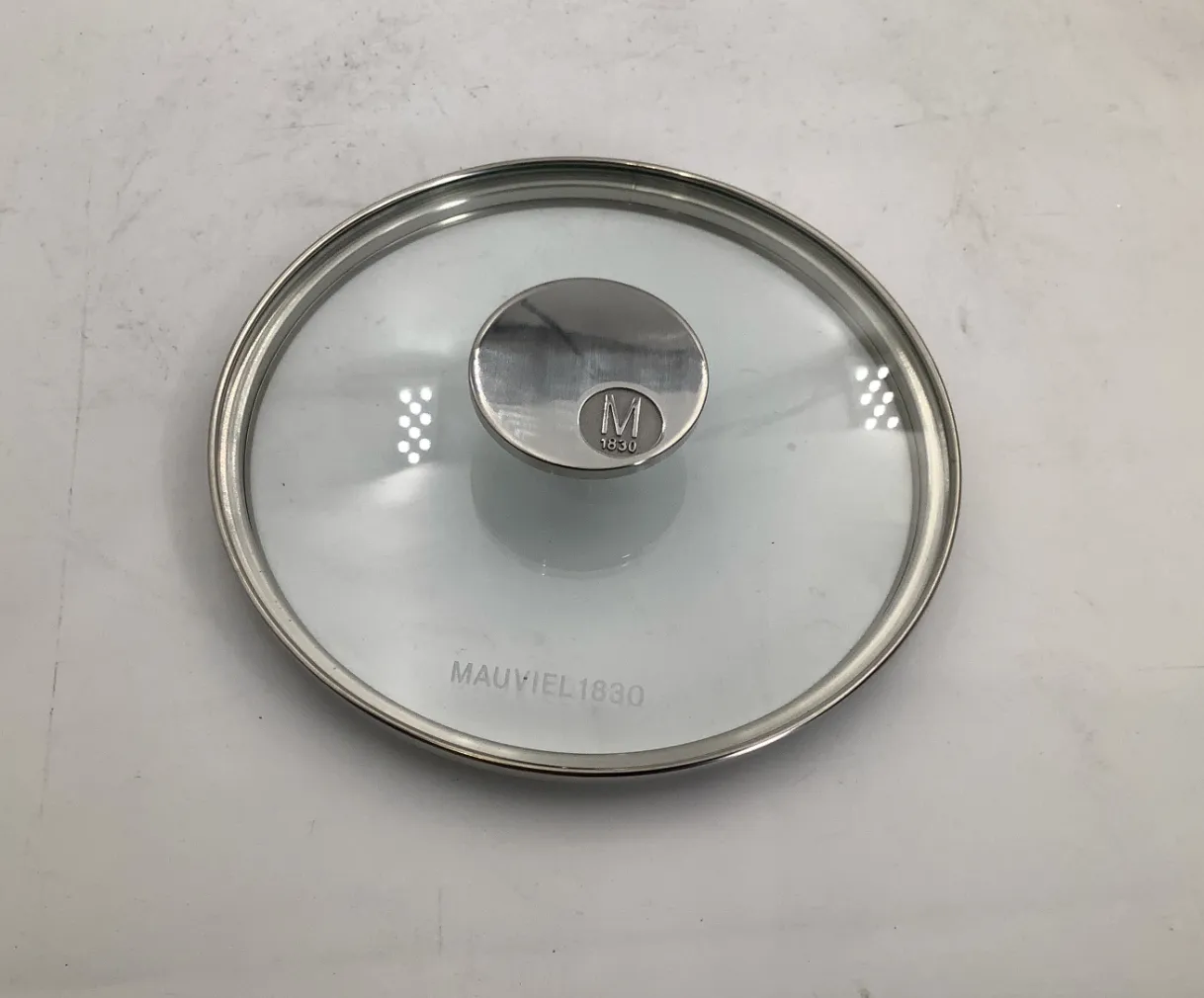 Mauviel M’Triply S kastrull 2,5 l koppar glaslock