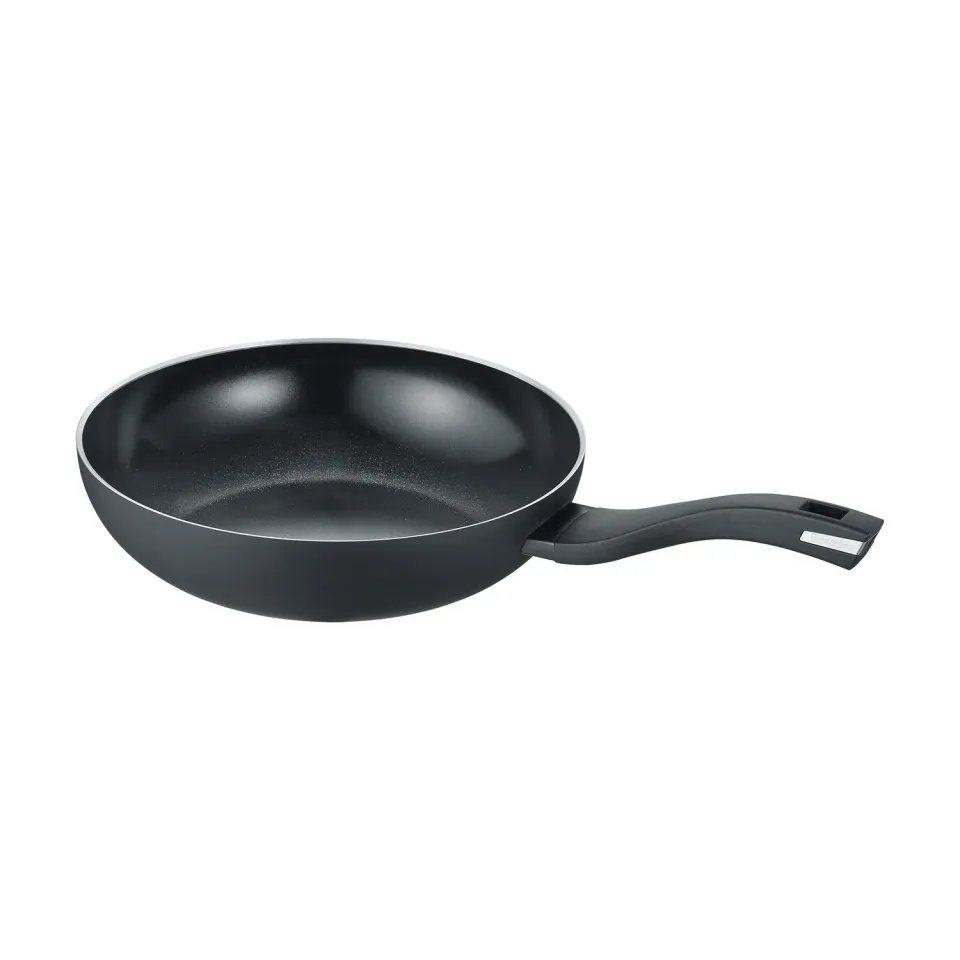 Berndes b.green wok 28 cm återvunnen aluminium svart