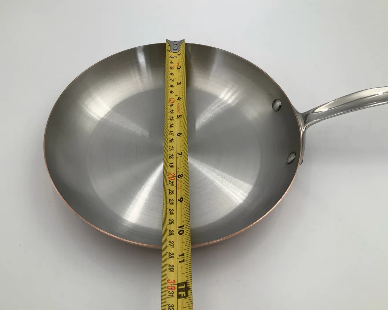 Mauviel M'Heritage M150S stekpanna 26 cm koppar open box 22
