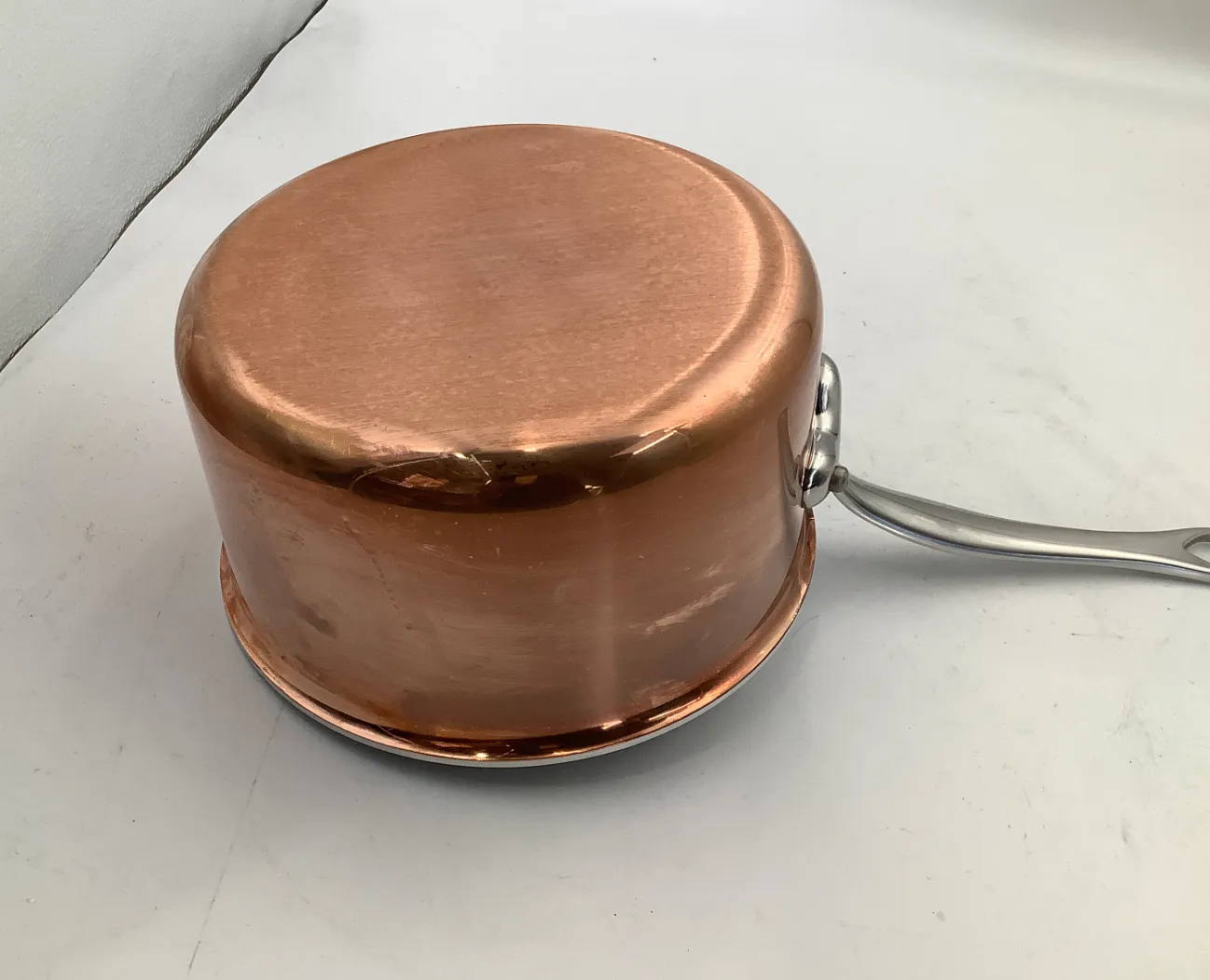 Mauviel M'Triply S kastrull 2,5 liter koppar