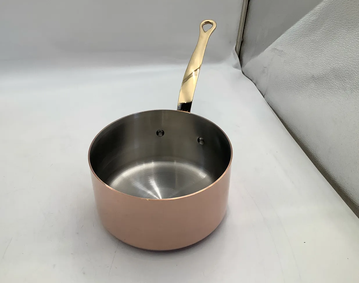 Mauviel M'Heritage M'200 B kastrull med lock 3,1l koppar