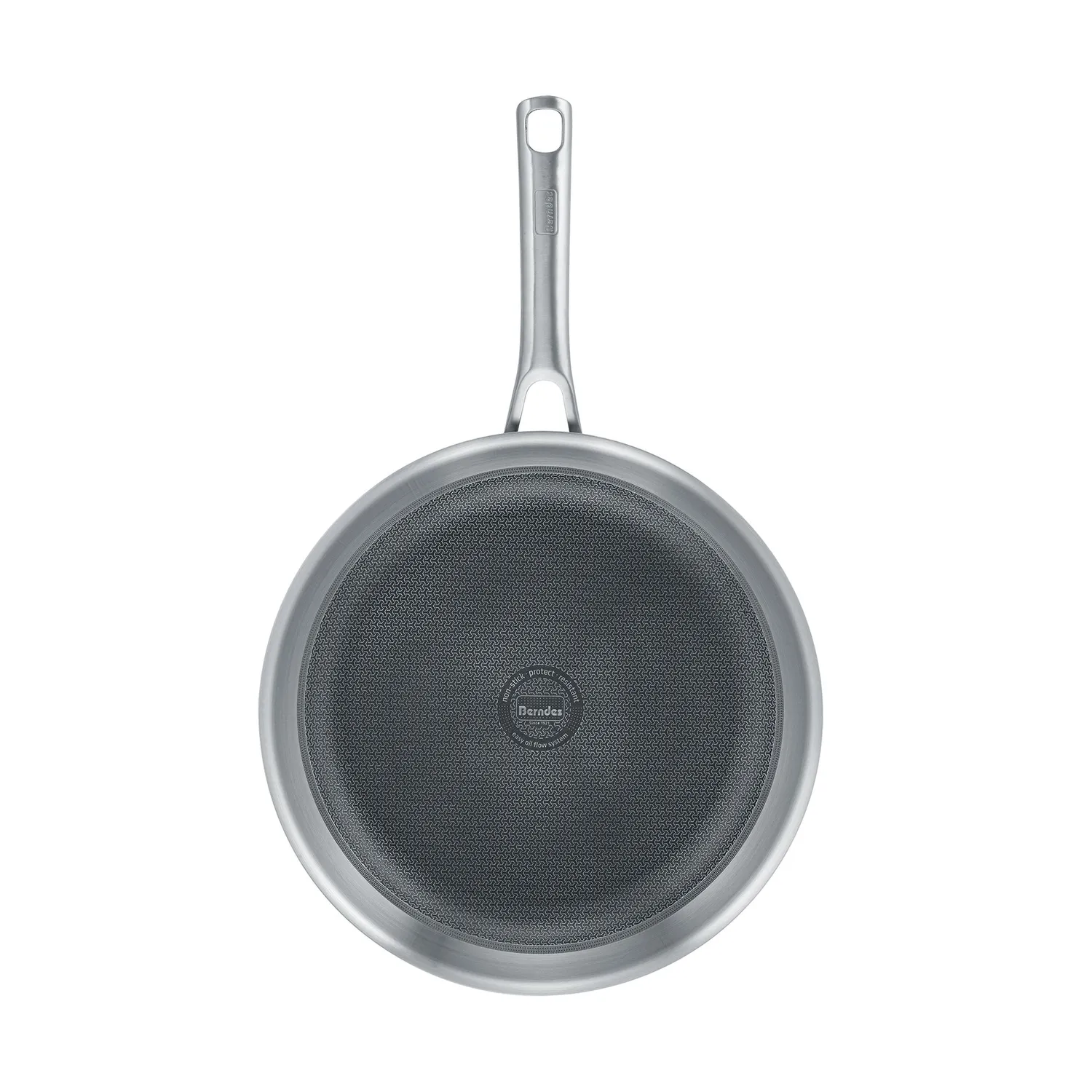 Berndes Tricion Resist traktörpanna 28 cm med glaslock induktion