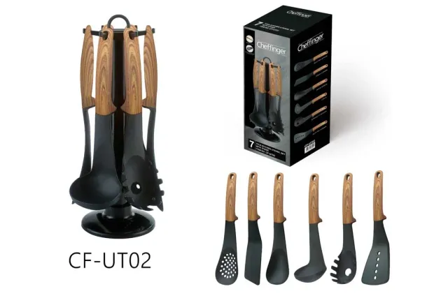 Cheffinger CF-UT02 redskapsset 6 delar silikon