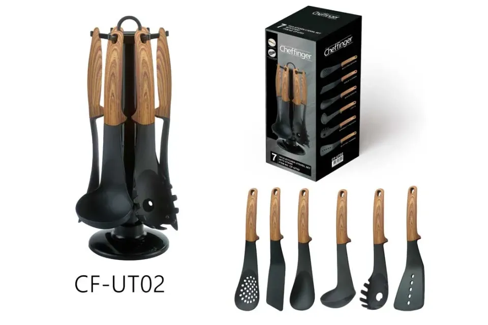 Cheffinger CF-UT02 redskapsset 6 delar silikon