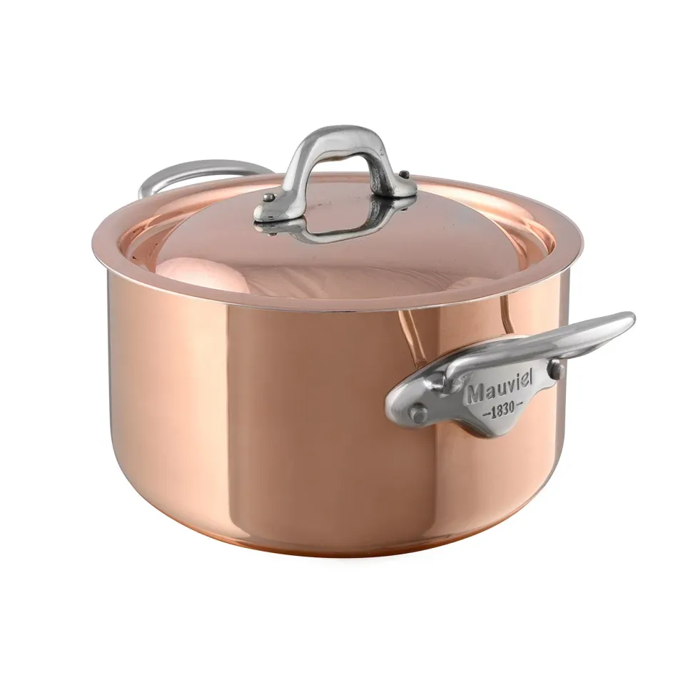 Mauviel M'Héritage M'150 S gryta 5,4 l koppar