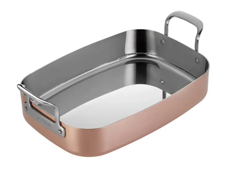 Scanpan Maitre D braspanna koppar 35x24 cm ugnsfast