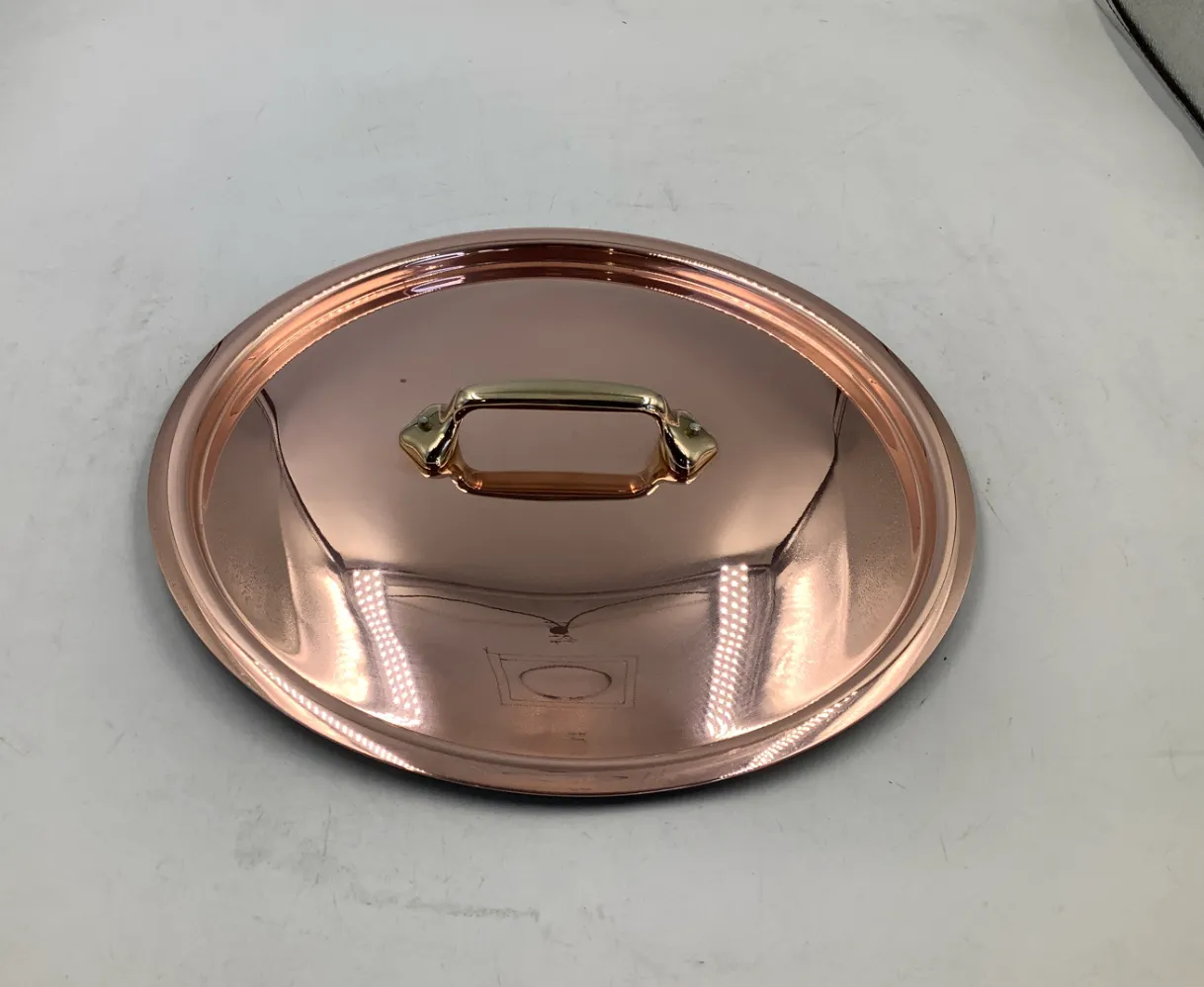 Mauviel M'Heritage kockpanna koppar 3,4 l lock