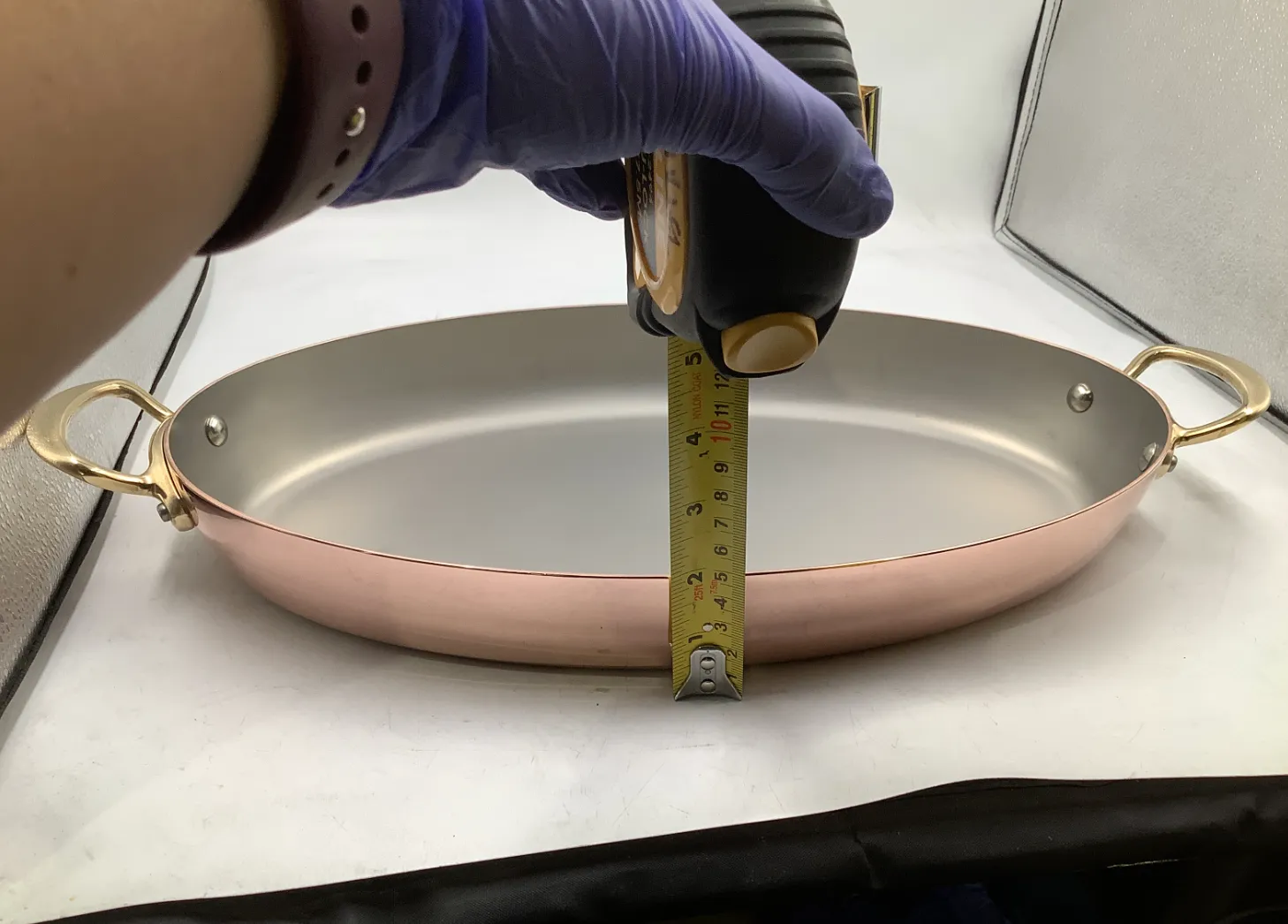 Mauviel M'Héritage M'150 B gratängpanna oval 40 cm
