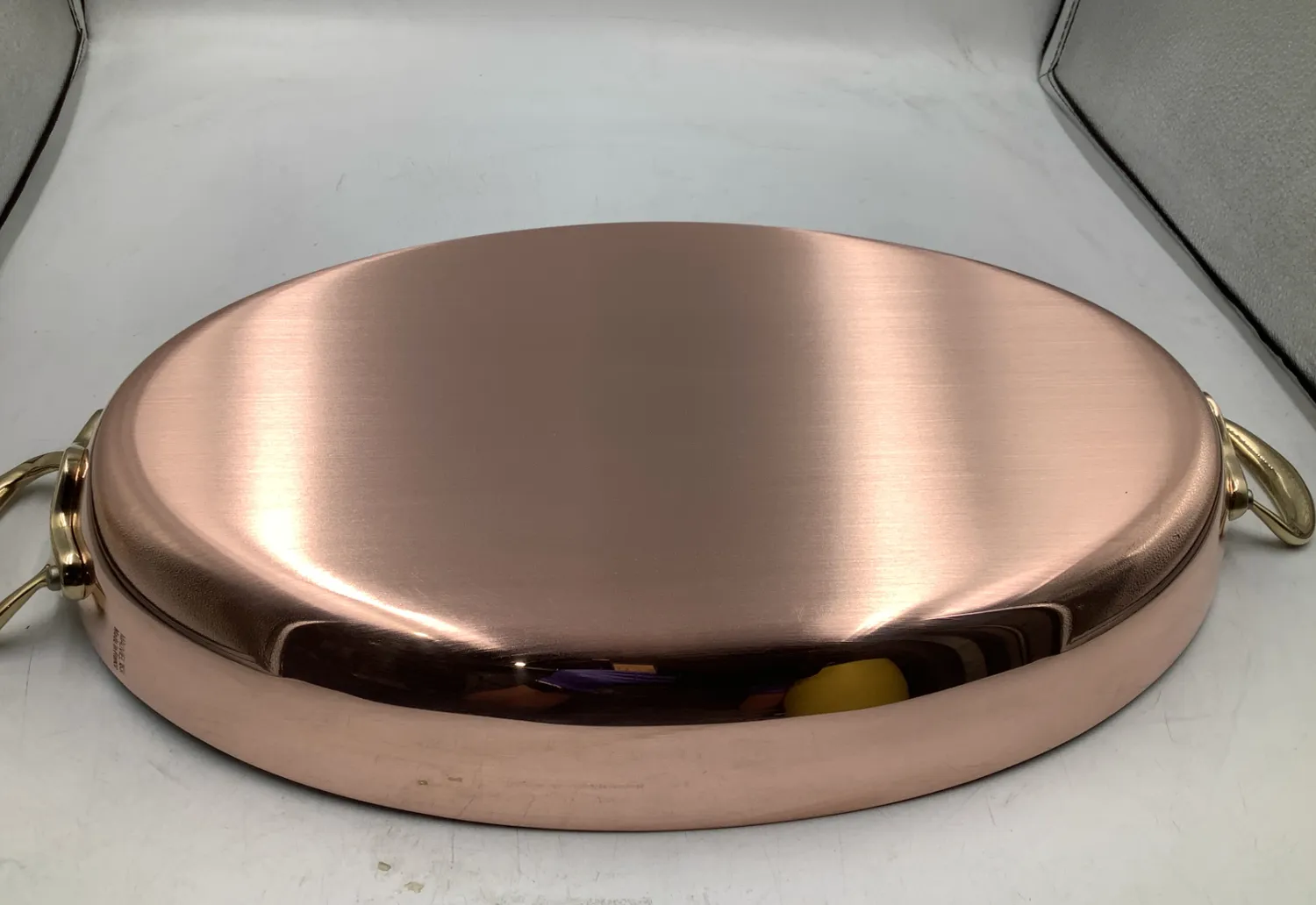 Mauviel M'Heritage M150B gratängform oval 40 cm koppar