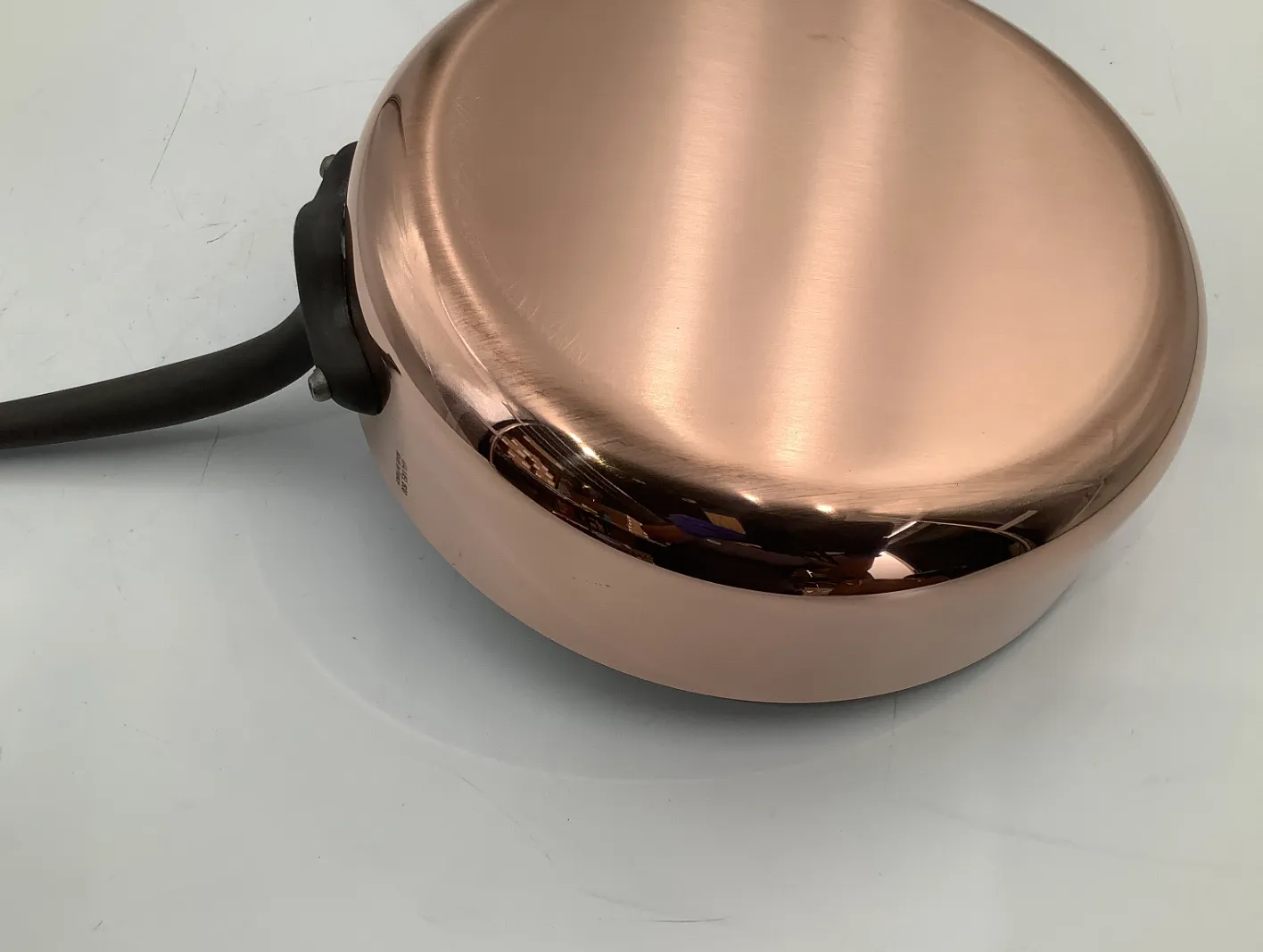 Mauviel M'Héritage 250CI sauteuse 24 cm lock koppar