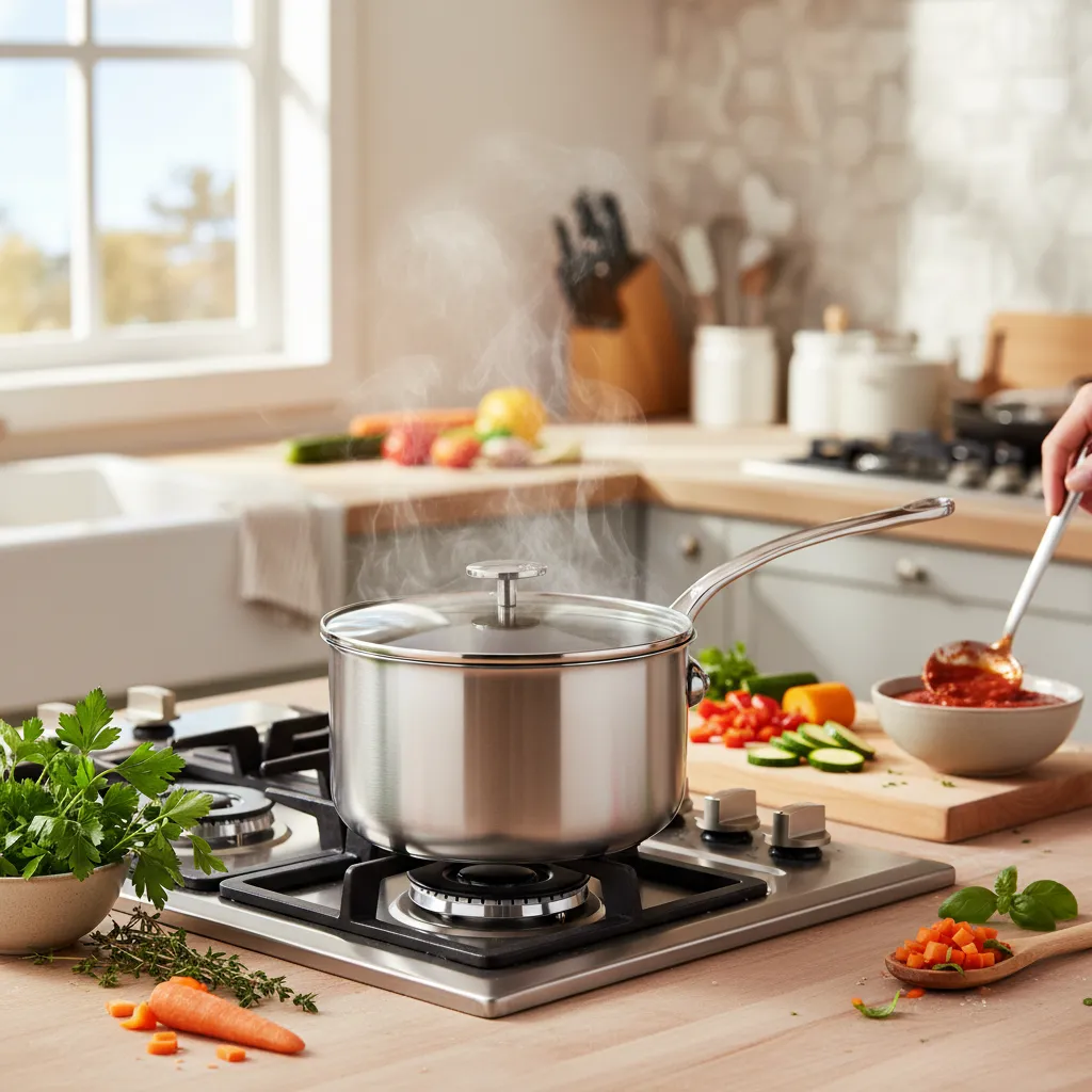 Mauviel M'Pure kastrull nonstick glaslock 2,5 l