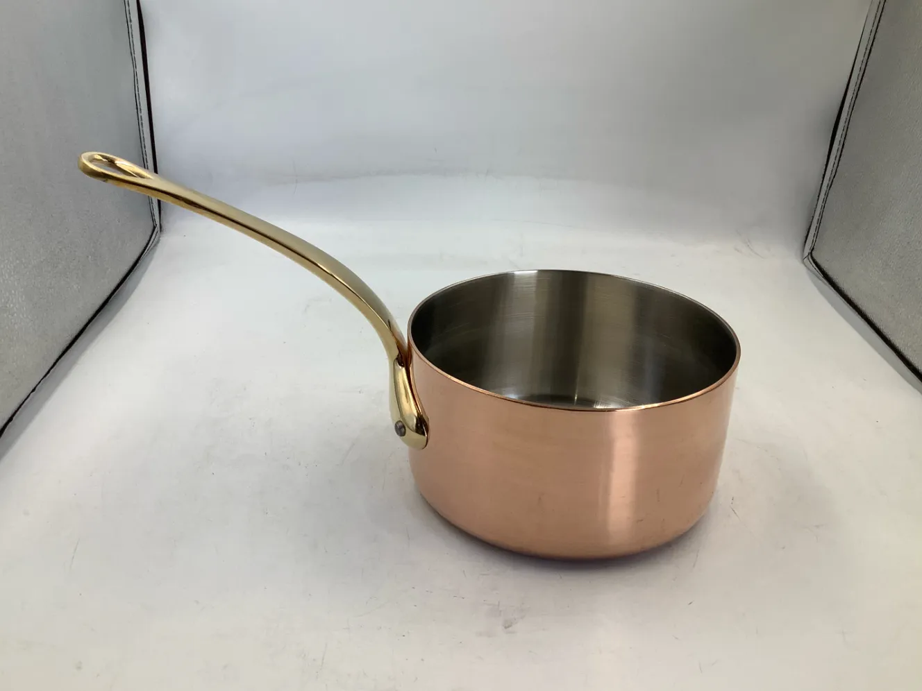 Mauviel M'Heritage M'200 B kastrull med lock 1,7 l koppar
