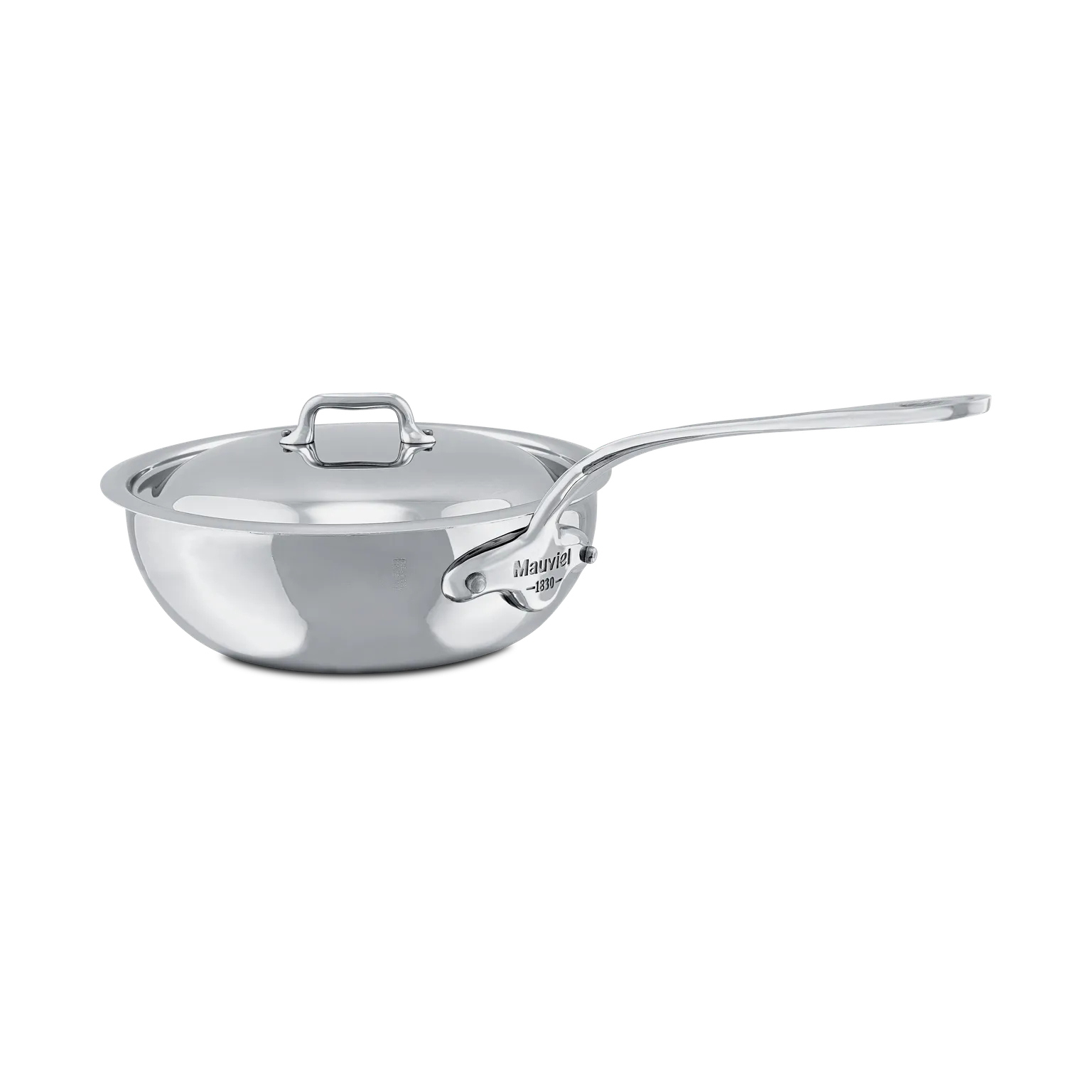 Mauviel M'Cook 5-ply traktörpanna med lock 1,1 qt induktion