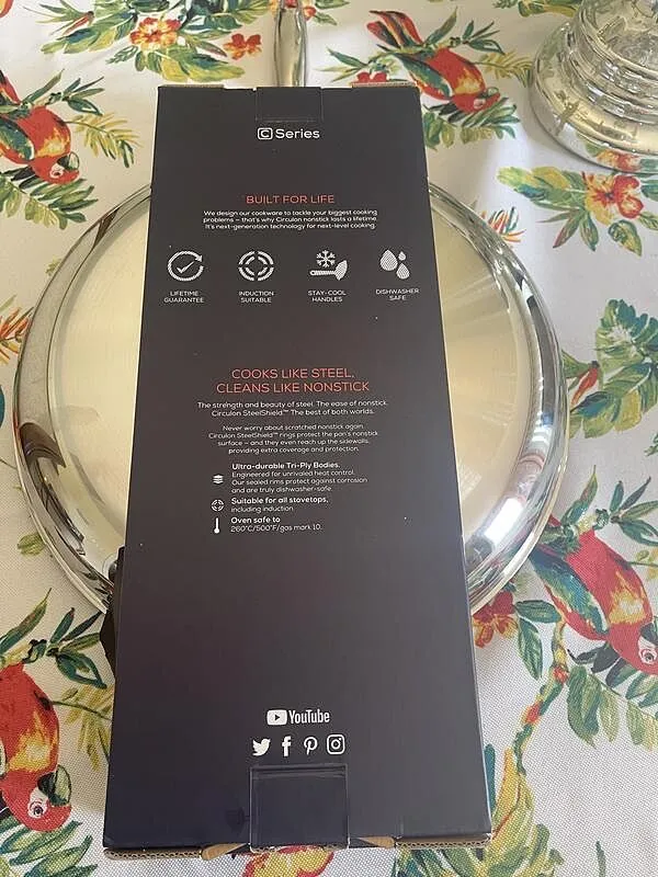 Circulon SteelShield 11-delars kastrullset rostfri nonstick