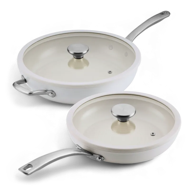 Circulon Ceramic stekpanneset 4-delar salvia keramisk nonstick