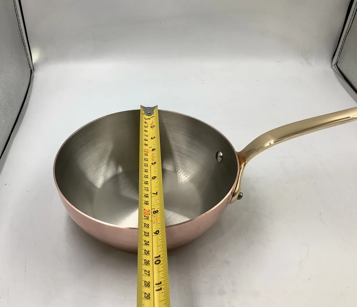 Mauviel M'Héritage M200 B sauteuse koppar 2L box