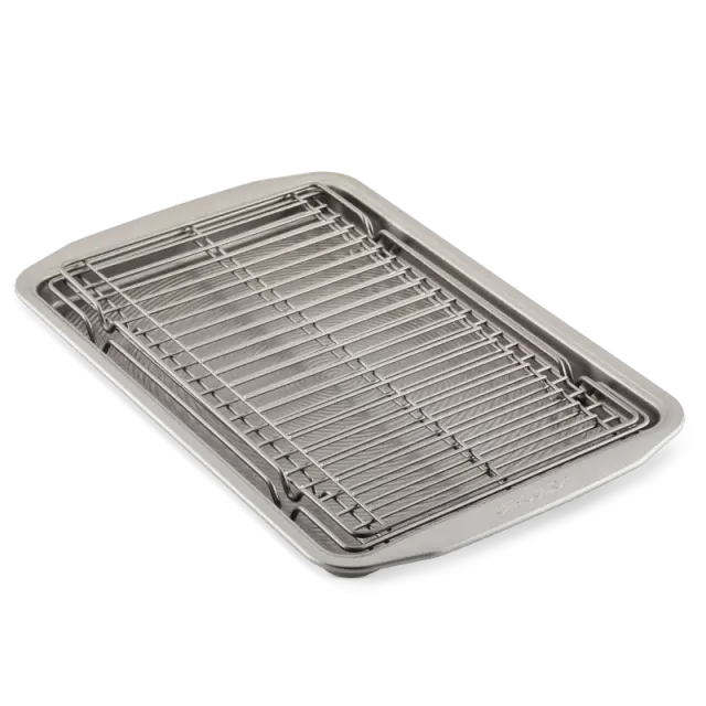 Circulon bakplåt nonstick med galler grå