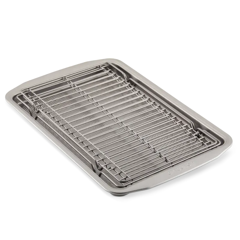 Circulon bakplåt nonstick med galler grå