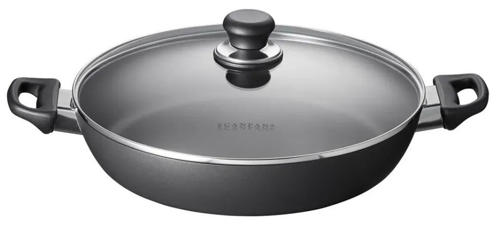 Scanpan Classic sauterpanna 32 cm med lock induktion