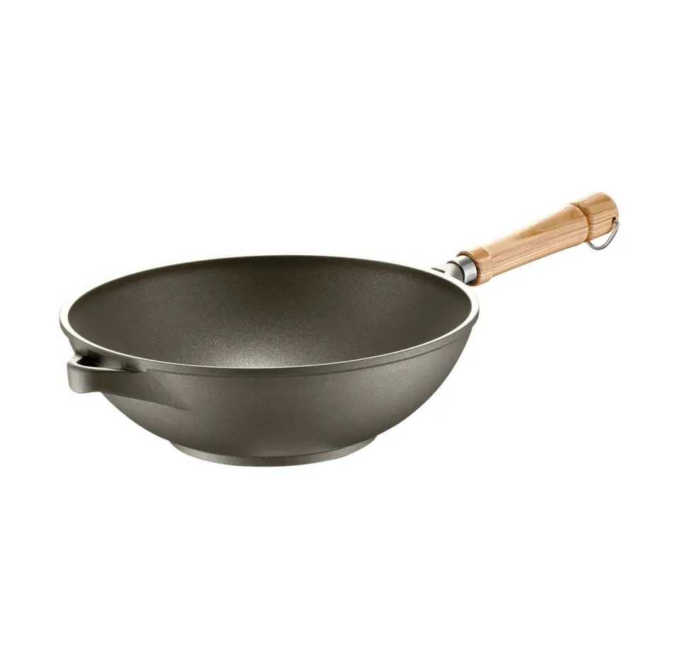 Berndes Bonanza Induction Veggi Wok 28 cm grå gjutaluminium